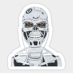 Robot upraising, is it inevitable?? Sticker